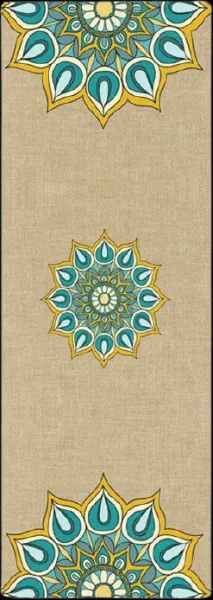 Odin Bohemian Desert Rose Yogamåtte 0,8cm